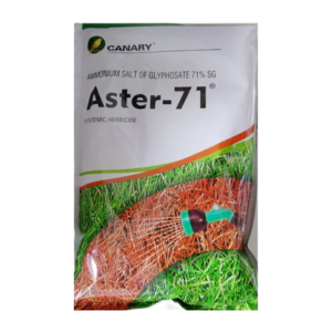 Aster Glyphosate Herbicide (Ammonium Salt of Glyphosate 71% SG) 1kg
