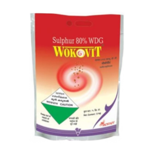 Wokovit Sulphur 80% WDG Fungicide & Miticide, 3kg